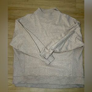 Aerie Oversized Mock Neck Sweater